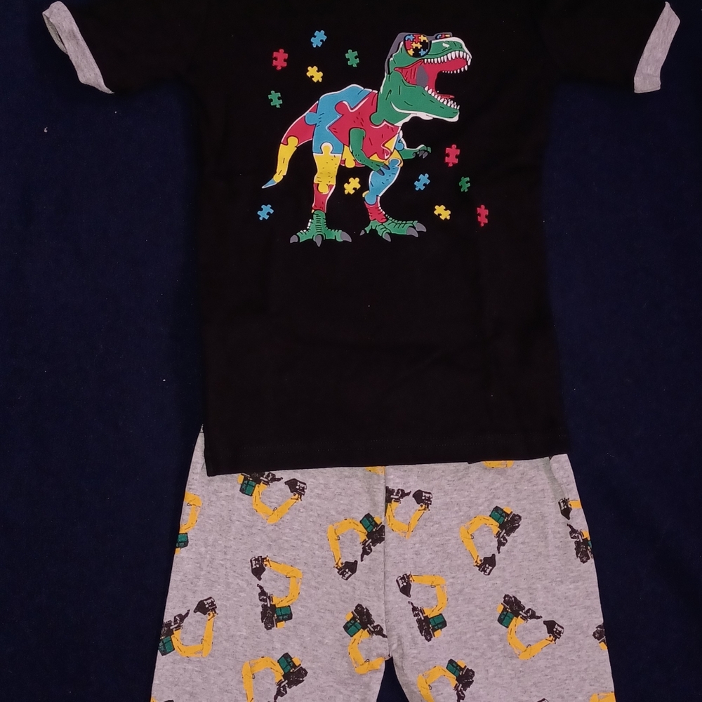 BOYS PAJAMA SHORT SET SIZE 8!!